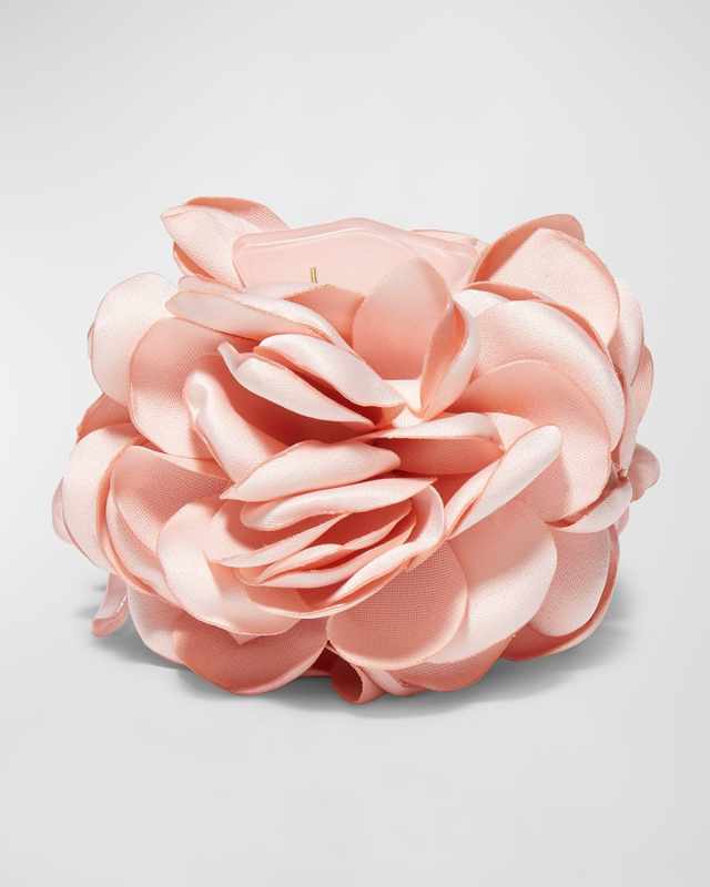 Peony Flower Claw Clip